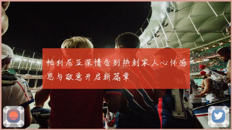 帕利尼亚深情告别热刺家人心怀感恩与敬意开启新篇章